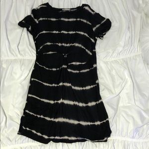 Tie-dye Front Knot Dress